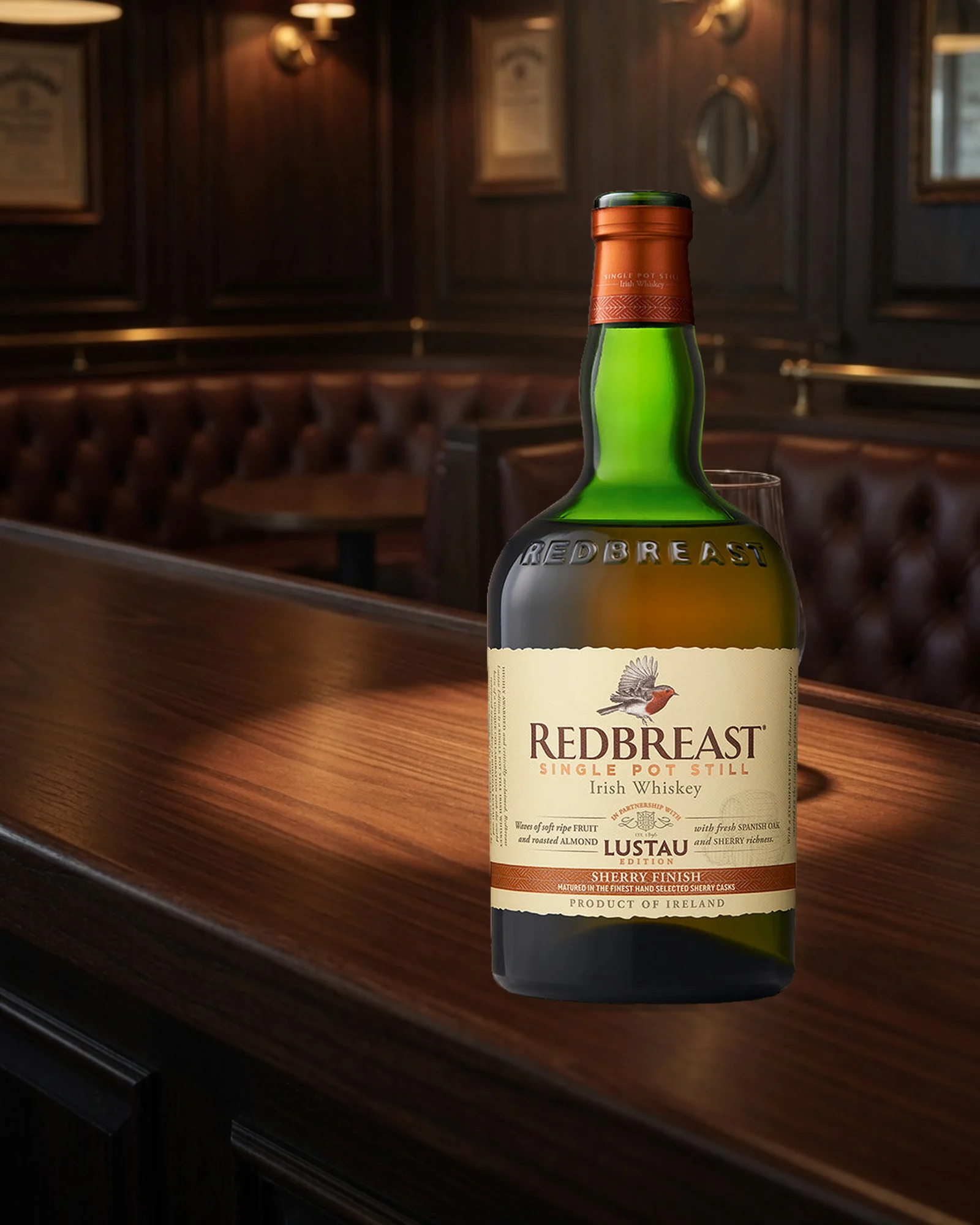 Redbreast Lustau Edition — ирландский виски single pot still в финише хересных бочек Bodegas Lustau